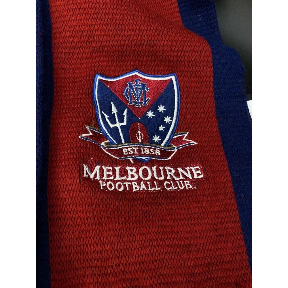 2011 Member AFL Melbourne Demons Red Scarf Footy Football Fan